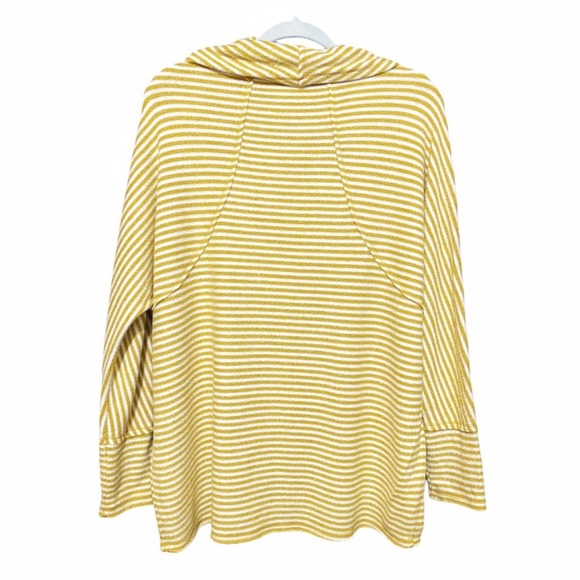 Anthropologie Saturday Sunday Striped cowl neck wrap top size small - Picture 5 of 5